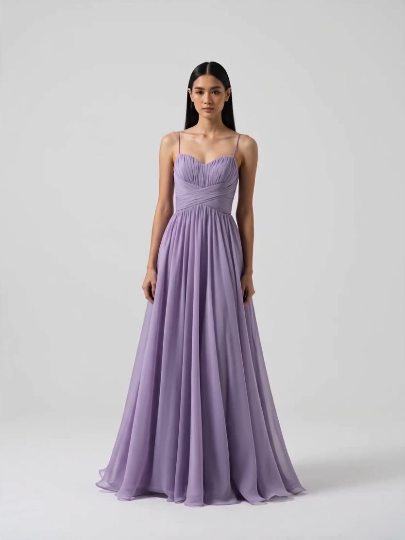 Đầm Hana (Tím Lavender)